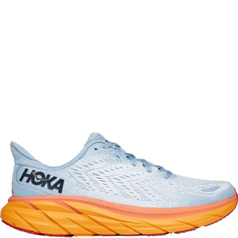 Hoka One One Women's Clifton 8 Athletic Shoes - Summer Song/Ice Flo | elliottsboots