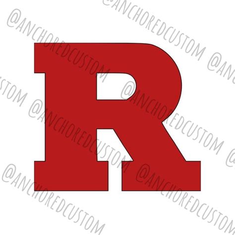 Rutgers University Logo Decal | Etsy