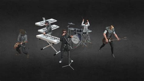 Rock_band 3D models - Sketchfab