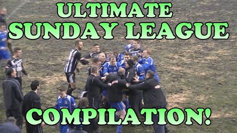 ULTIMATE SUNDAY LEAGUE FOOTBALL FUNNY COMPILATION! | Tackles, Fails ...