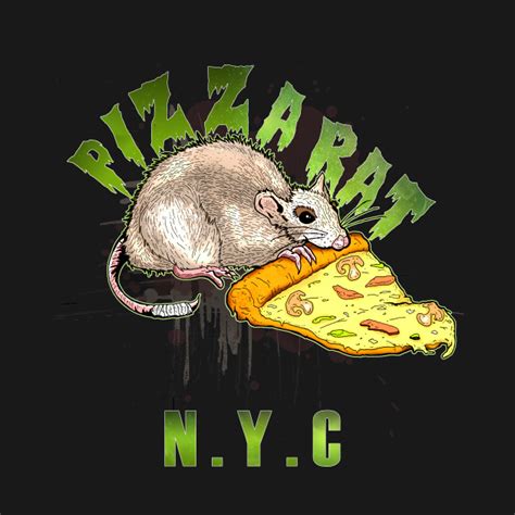 Pizza Rat NYC - I Heart New York - T-Shirt | TeePublic