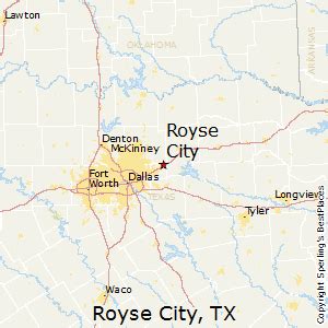 Map Of Royse City Tx - Cities And Towns Map