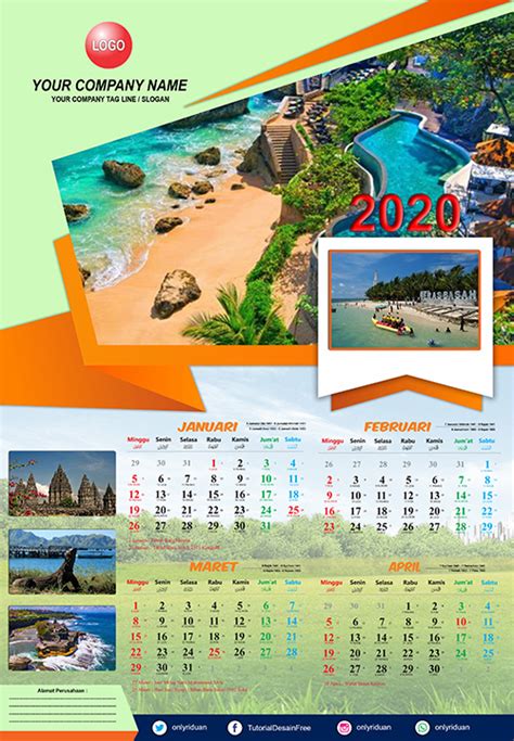 34 Desain Kalender Dinding Sekolah Cdr | Images and Photos finder