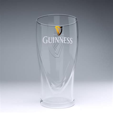 3d Model Guinness Beer Glass