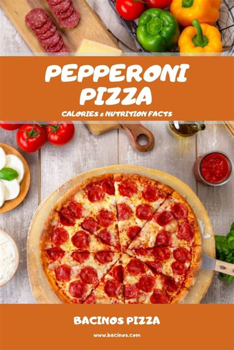 Pepperoni Pizza Calories & Nutrition Facts (Charts)