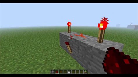 Minecraft - AND-gate - Redstone tutorial. - YouTube