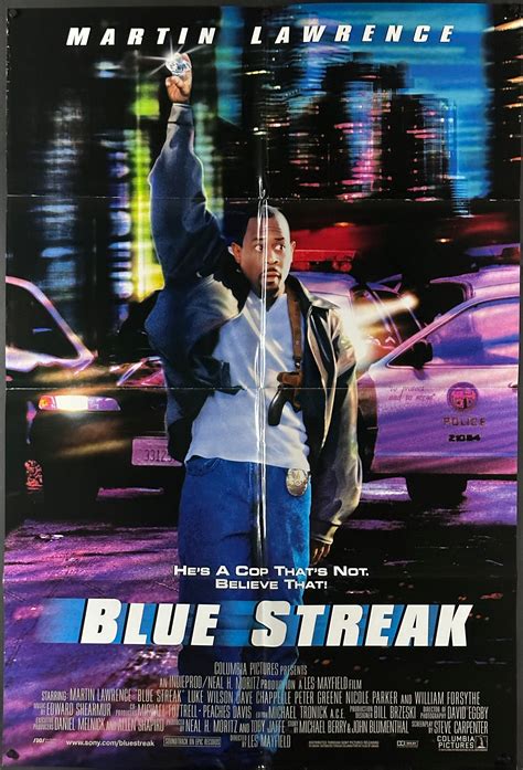 Blue Streak Vintage US One Sheet (1999) - ORIGINAL RELEASE ...