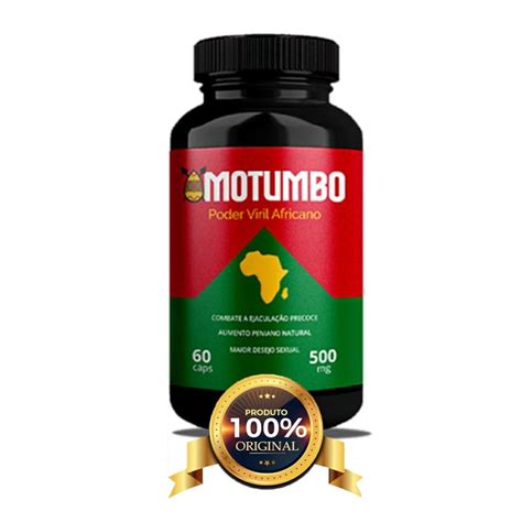 Motumbo - 60 Caps (1 Pote) - 100% Original em Promoção | Ofertas na Americanas