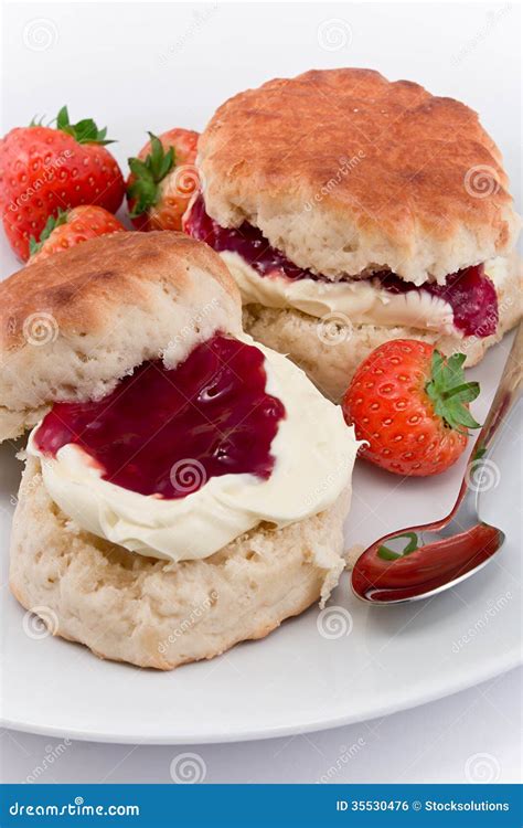 Devonshire Cream Tea stock photo. Image of afternoon - 35530476