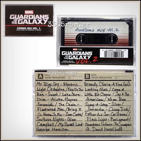 Guardians of the galaxy vol 2 soundtrack cassette - seobbhbseo