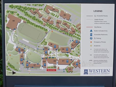 Western Washington University Campus Map - Maps For You