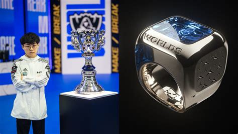 Worlds 2021 new championship rings are made of 18 karat white gold ...