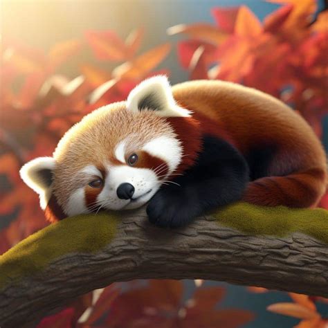 Entry #75 by harshit10226 for SLEEPING RED PANDA | Freelancer