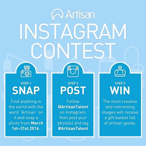 Artisan Instagram Contest