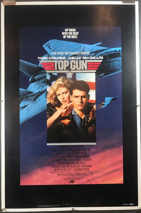 TOP GUN, Original Tom Cruise Vintage Movie Poster - Original Vintage ...