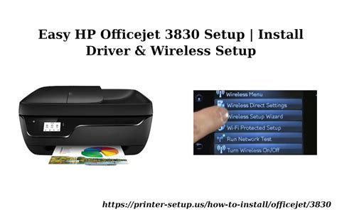 Simple Steps for HP Officejet 3830 Setup, Wireless Connection, ePrint ...