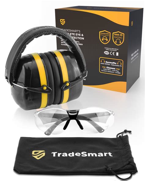 TRADESMART Hearing Protection for Shooting Range - Ear and Eye ...