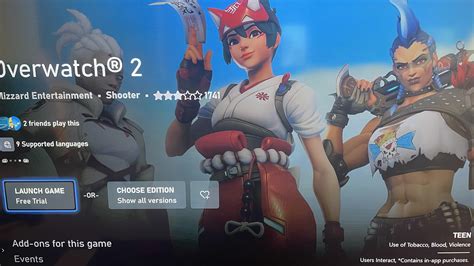 Why is overwatch 2 called a free trial on xbox? : r/Overwatch