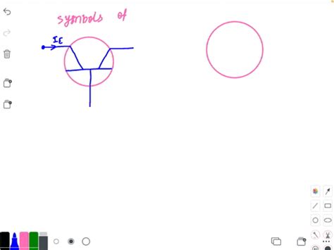 SOLVED:Draw the circuit symbol for a pnp BJT. Label the terminals and ...