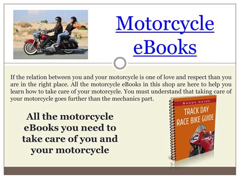 Motorcycle Tips - Motorcycle Guides - Page 1 - Created with Publitas.com