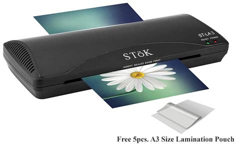 Buy SToK A3 Lamination/Laminating Machine with 5 Free Lamination ...