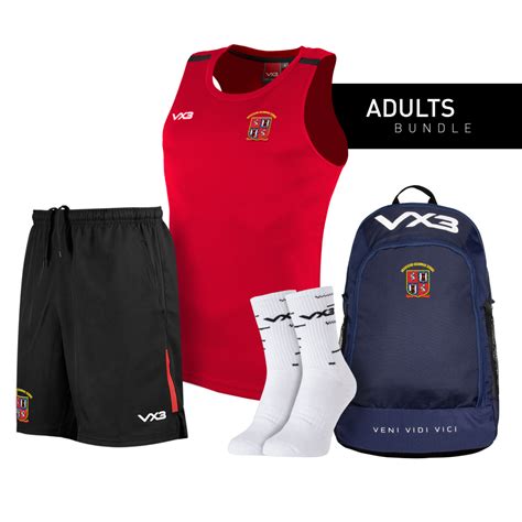 Gravesend Grammar School Pre-Season Bundle (Red/Black) - VX3 Sportswear