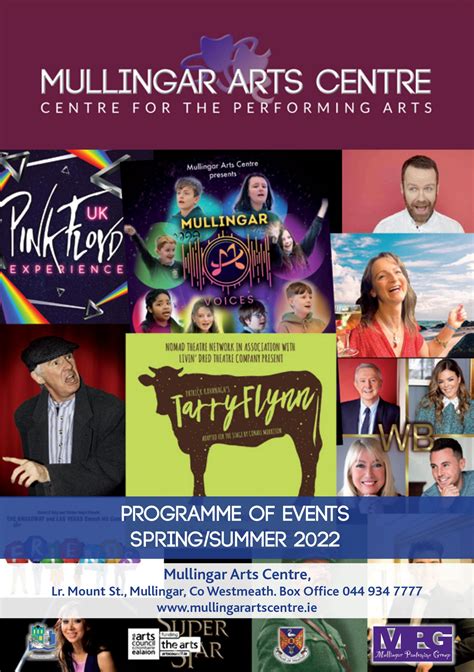 Mullingar Arts centre brochure spring/summer 2022 by Mullingar Arts Centre- Centre For The ...