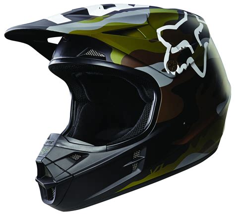 Fox Racing V1 Camo Helmet - RevZilla