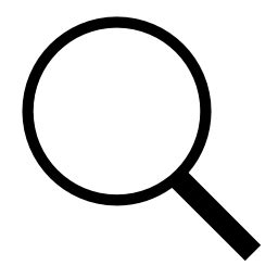 Neat Simple Search Icon transparent PNG - StickPNG