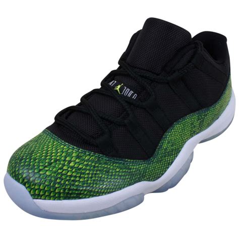 BUY Air Jordan 11 Low - Green Snakeskin | Kixify Marketplace