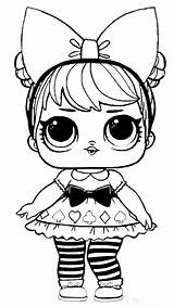 Unicorn Lol Doll Coloring Page  Colouring Surprise sketch template