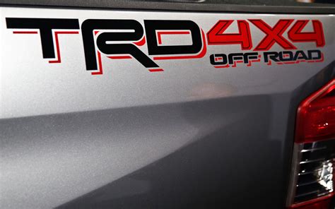 Buy TRD 4x4 OFF ROAD DECALS Toyota Tacoma Tundra Vinyl Sticker Online ...