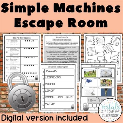 Simple Machines Game - Escape Room