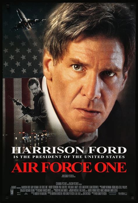 Pin by Steve on Actors: Men | Air force ones, Harrison ford, Action movie poster