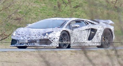 Lamborghini Testing Upcoming Hybrid V12 Engine In An Aventador Mule | Carscoops