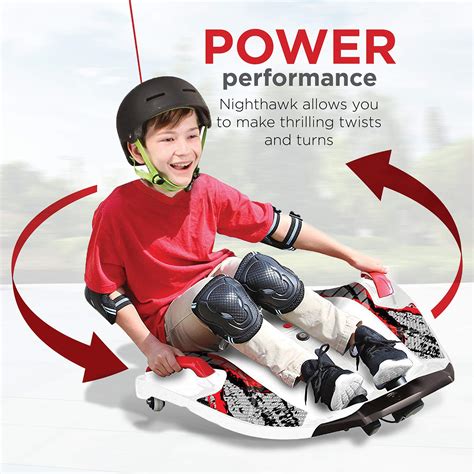 Rollplay 12V Nighthawk Electric Ride-On Toy For Ages 6 & Up - Battery-Powered Kid's Ride-On For ...