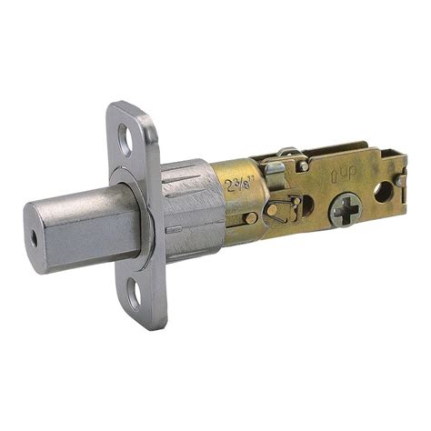 Design House Universal Satin Nickel 6-Way Replacement Deadbolt Latch-783332 - The Home Depot