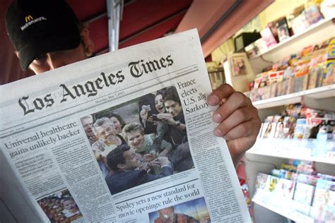 Los Angeles Times To Lay Off 13% Of Newsroom | LAist