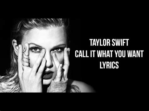 Taylor Swift - Call It What You Want Letra (Lyrics) - YouTube