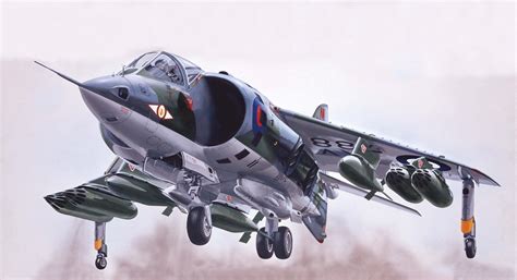 Download Military Hawker Siddeley Harrier HD Wallpaper