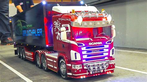 AMAZING RC MODEL TRUCKS IN MOTION!!*RC SCANIA*RC MERCEDES-BENZ AROCS*RC ...