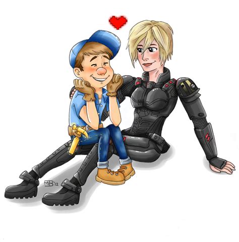 Felix and Calhoun - Wreck-It Ralph Fan Art (34659339) - Fanpop