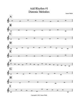 Music Composition Exercises - 10 Creative Worksheets + 2 Bonus by Aaron Webb