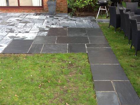 Slate Patio Paving Restored - Tile Cleaners | Tile Cleaning