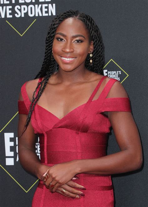 COCO GAUFF at People’s Choice Awards 2019 in Santa Monica 11/10/2019 ...