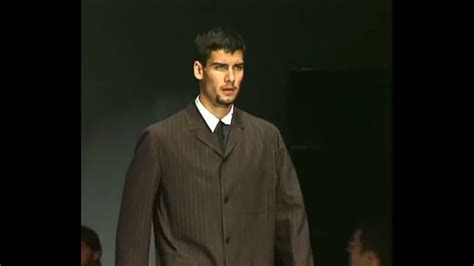 Pep Guardiola in 1993 as a model for Catalonian fashion designer Antonio... in 2023 | Pep ...