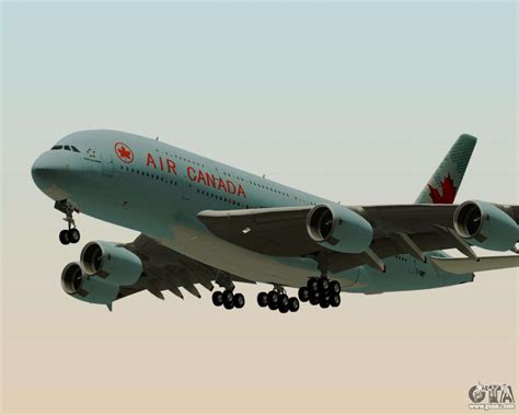 Airbus A380-800 Air Canada for GTA San Andreas