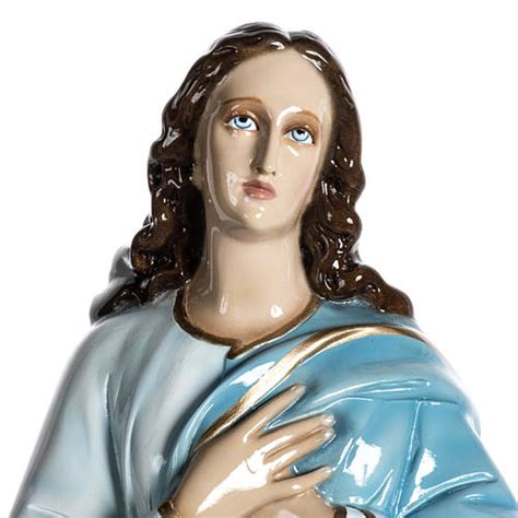 Mary of the Assumption 100cm marble statue painted | online sales on ...