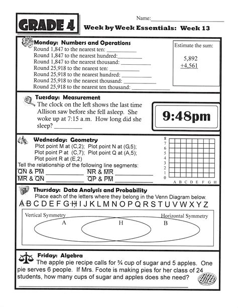 Homework sheets for year 4 - reportz725.web.fc2.com