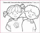Coloring Pages For Sunday School Preschool  sketch template